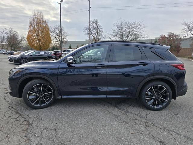 new 2025 INFINITI QX50 car, priced at $52,032