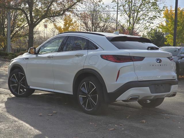 used 2022 INFINITI QX55 car, priced at $31,291