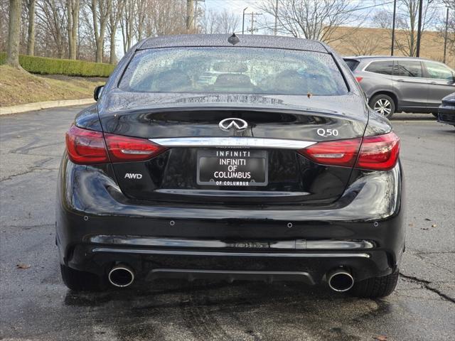 used 2024 INFINITI Q50 car, priced at $37,678