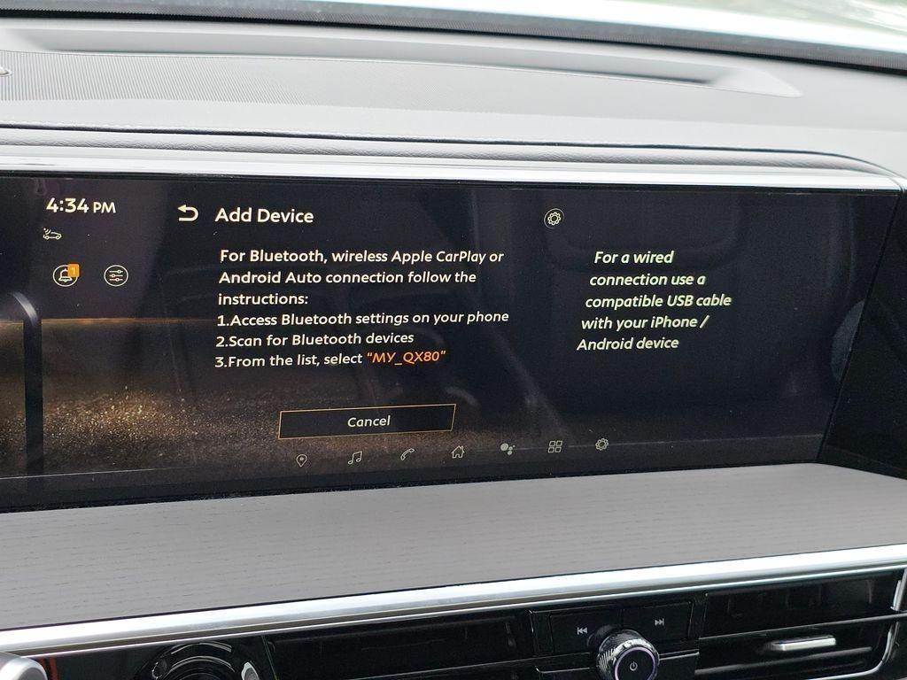 new 2025 INFINITI QX80 car, priced at $89,572