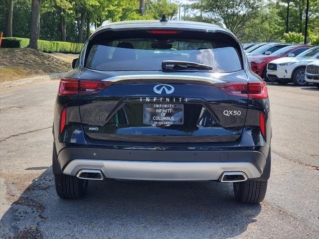 new 2024 INFINITI QX50 car, priced at $49,350