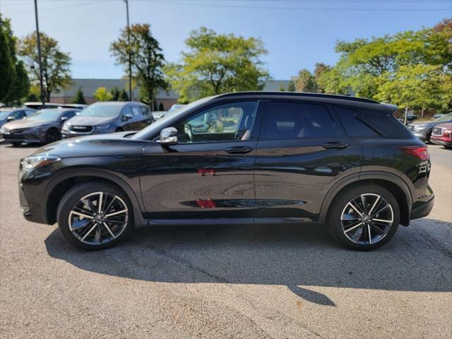 new 2024 INFINITI QX50 car, priced at $50,443