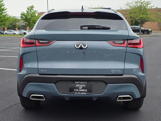 new 2025 INFINITI QX55 car, priced at $57,875