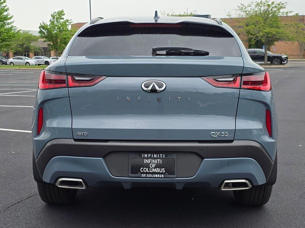 new 2025 INFINITI QX55 car, priced at $57,875