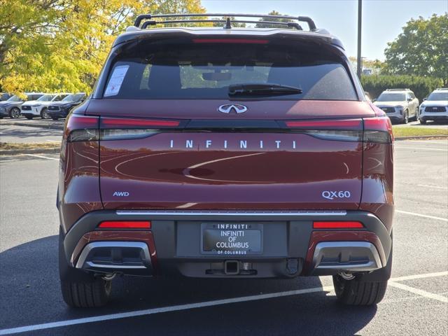 new 2025 INFINITI QX60 car, priced at $68,484