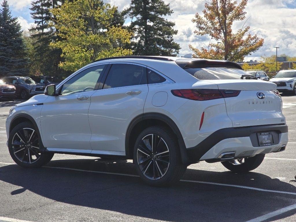 new 2025 INFINITI QX55 car, priced at $44,450