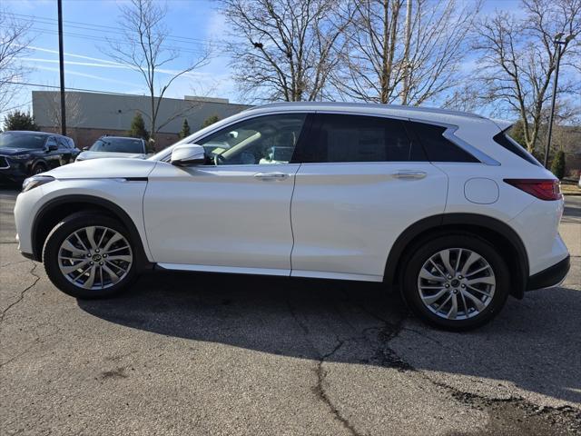 new 2025 INFINITI QX50 car, priced at $49,270