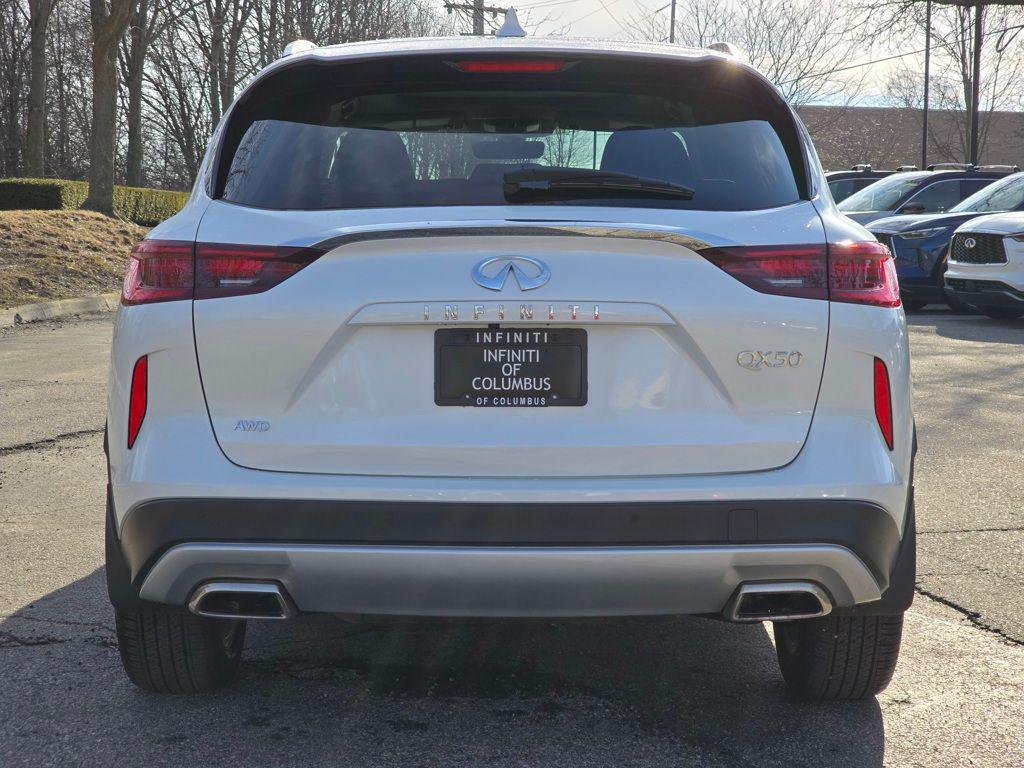 new 2025 INFINITI QX50 car, priced at $47,998