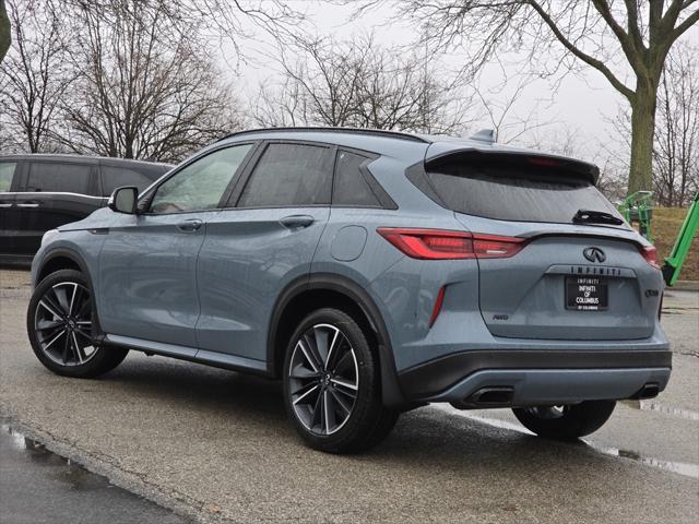 new 2025 INFINITI QX50 car, priced at $52,534