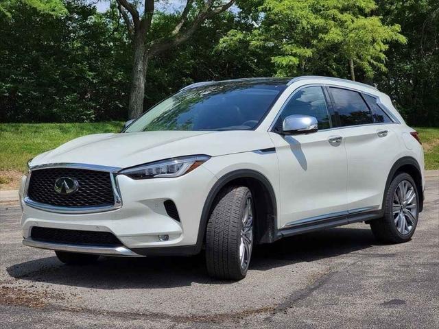 used 2021 INFINITI QX50 car, priced at $32,199