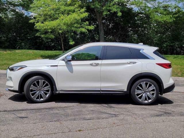 used 2021 INFINITI QX50 car, priced at $32,199