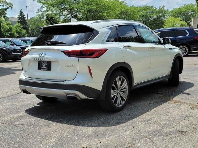 used 2021 INFINITI QX50 car, priced at $32,199