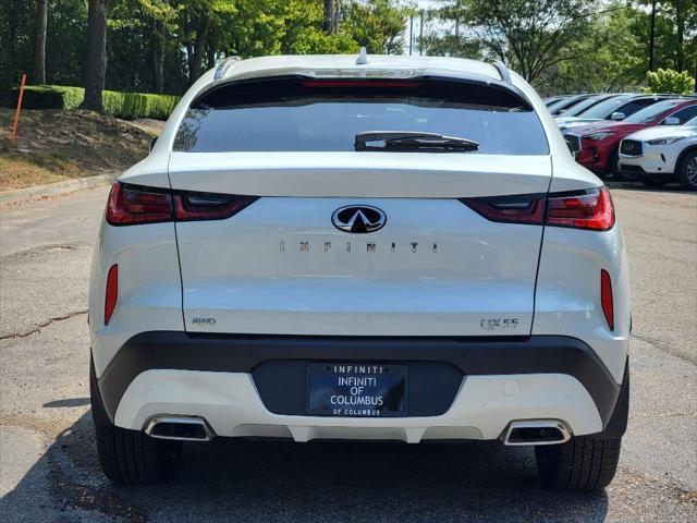 new 2025 INFINITI QX55 car, priced at $54,240