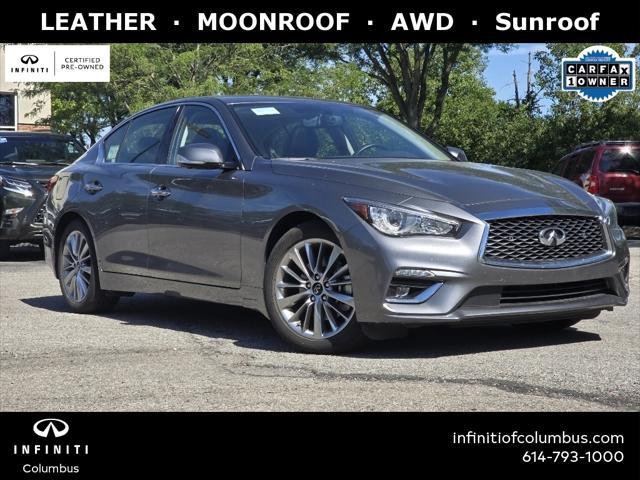 used 2023 INFINITI Q50 car, priced at $33,701