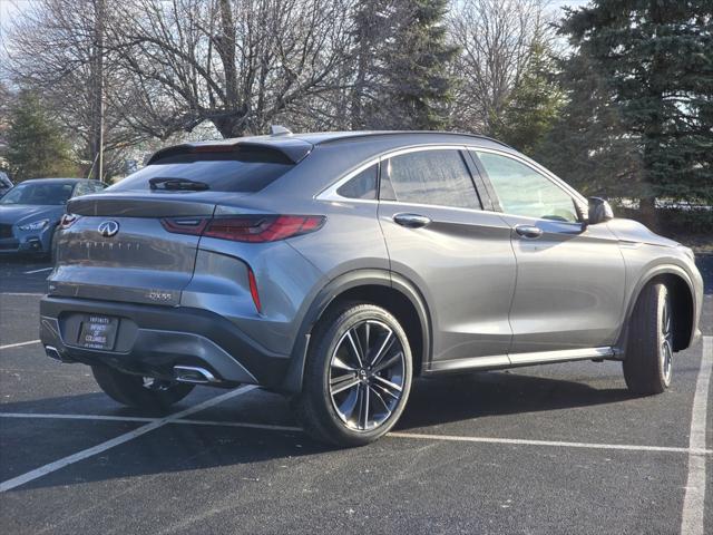 new 2025 INFINITI QX55 car, priced at $50,026