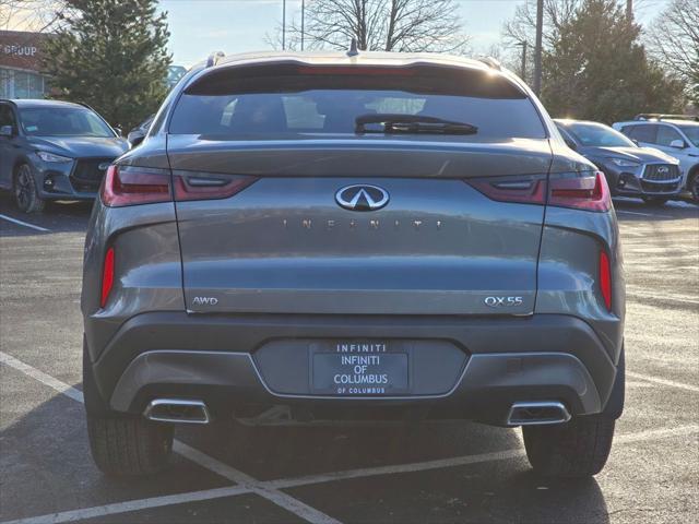 new 2025 INFINITI QX55 car, priced at $52,085