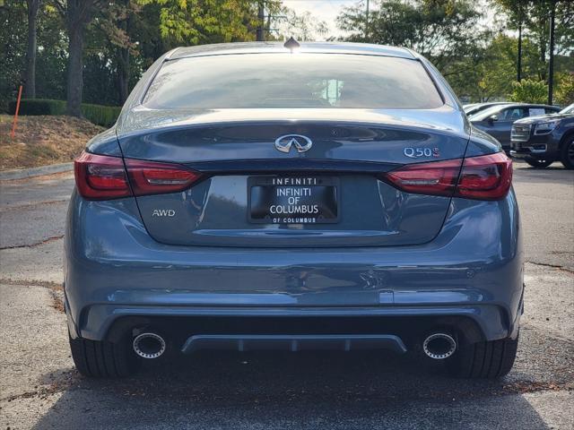 new 2024 INFINITI Q50 car, priced at $62,810