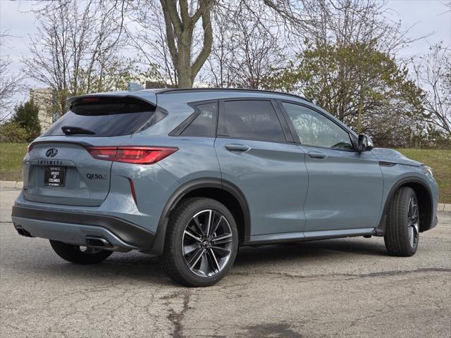 new 2025 INFINITI QX50 car, priced at $52,965