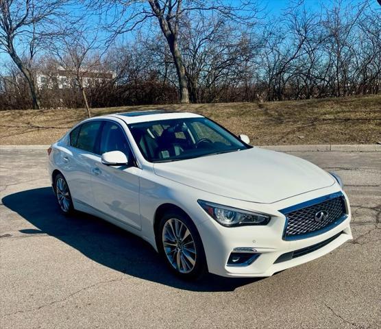 used 2022 INFINITI Q50 car, priced at $27,699