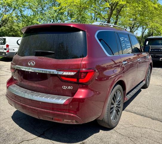 used 2022 INFINITI QX80 car, priced at $52,996