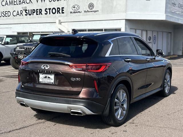 used 2020 INFINITI QX50 car, priced at $23,264