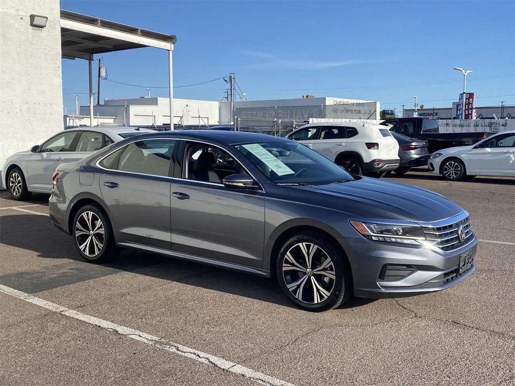 used 2022 Volkswagen Passat car, priced at $18,997