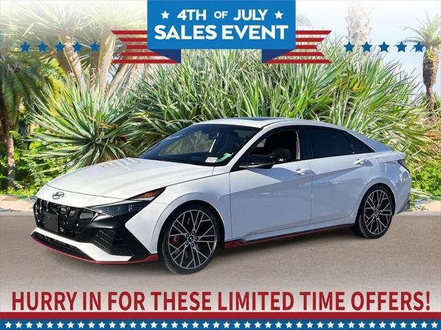 used 2023 Hyundai ELANTRA N car, priced at $27,999