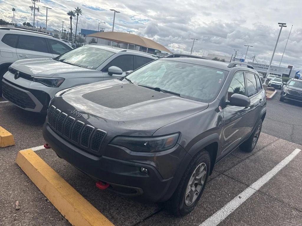 used 2021 Jeep Cherokee car, priced at $21,238