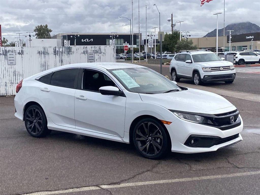 used 2020 Honda Civic car, priced at $20,832