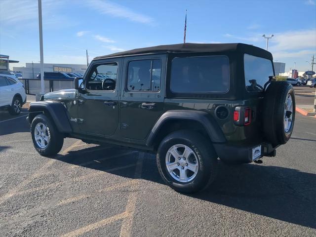 used 2021 Jeep Wrangler Unlimited car, priced at $27,729