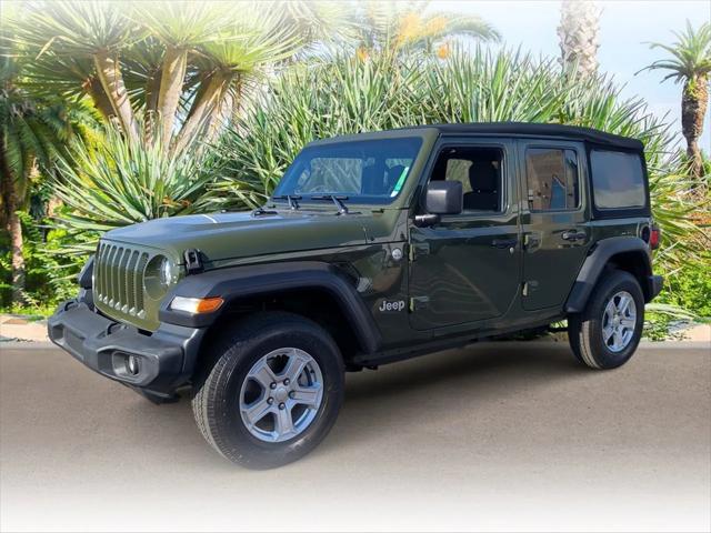 used 2021 Jeep Wrangler Unlimited car, priced at $27,729