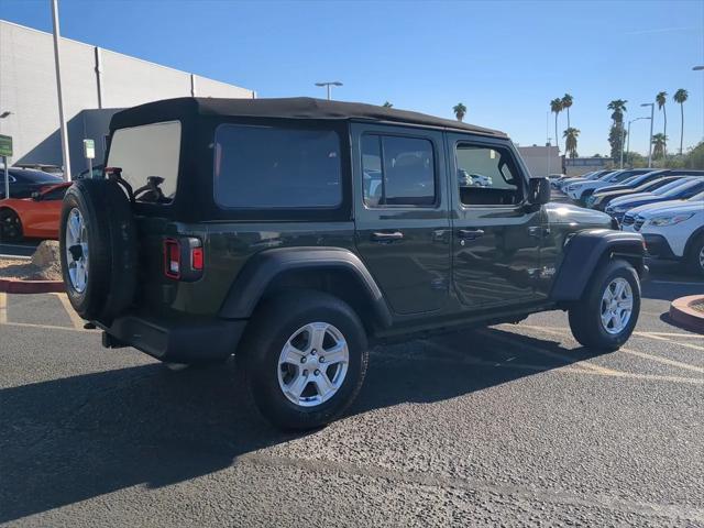 used 2021 Jeep Wrangler Unlimited car, priced at $27,729