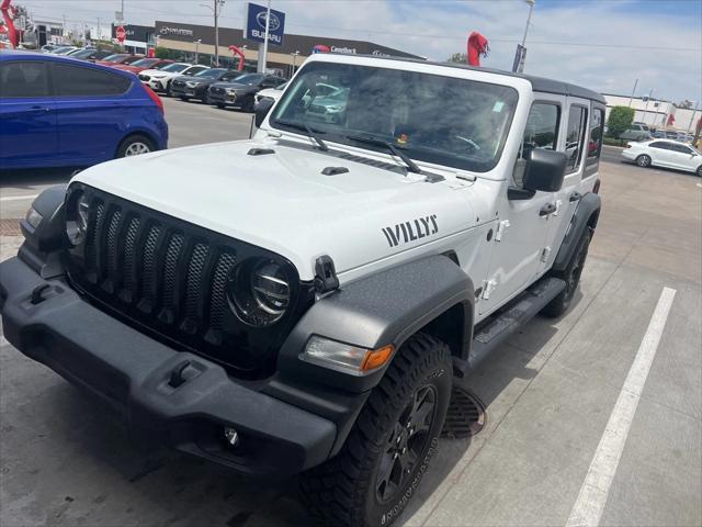 used 2020 Jeep Wrangler Unlimited car, priced at $30,968