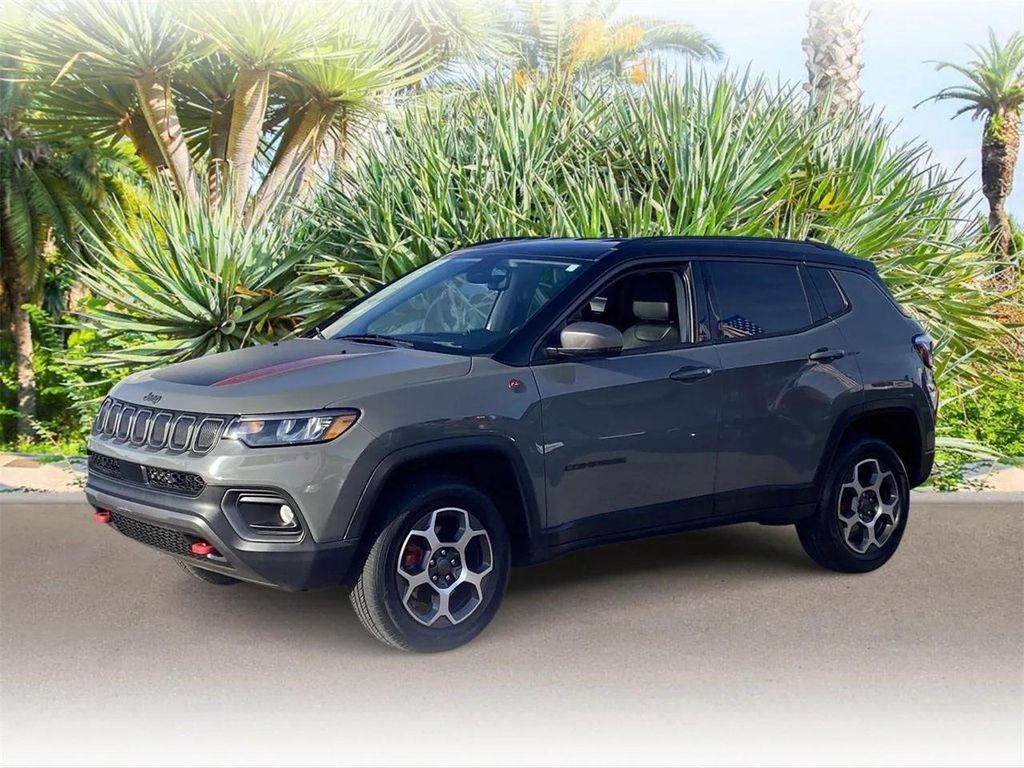 used 2022 Jeep Compass car, priced at $21,392