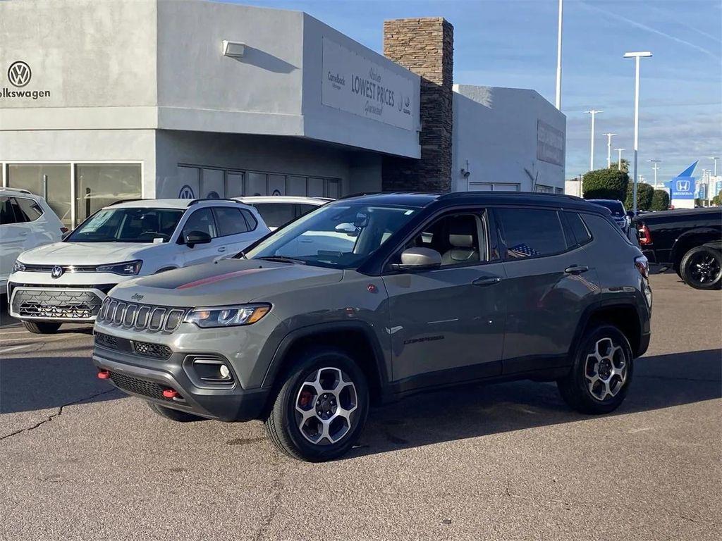 used 2022 Jeep Compass car, priced at $21,392