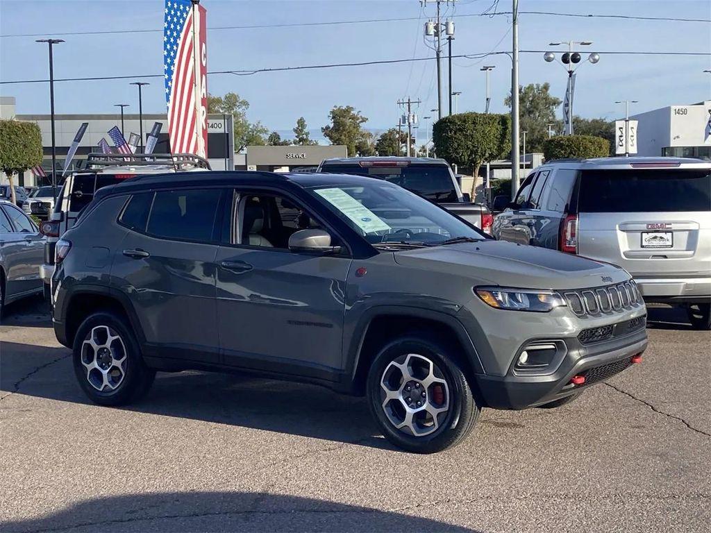 used 2022 Jeep Compass car, priced at $21,392