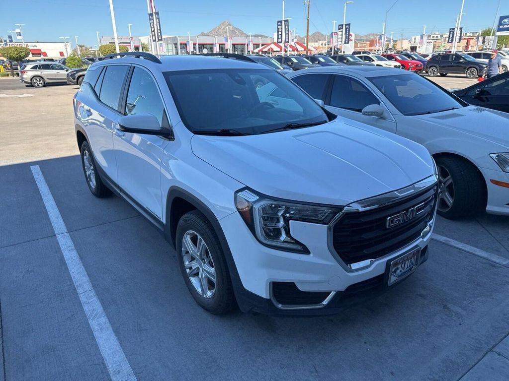 used 2022 GMC Terrain car, priced at $19,801