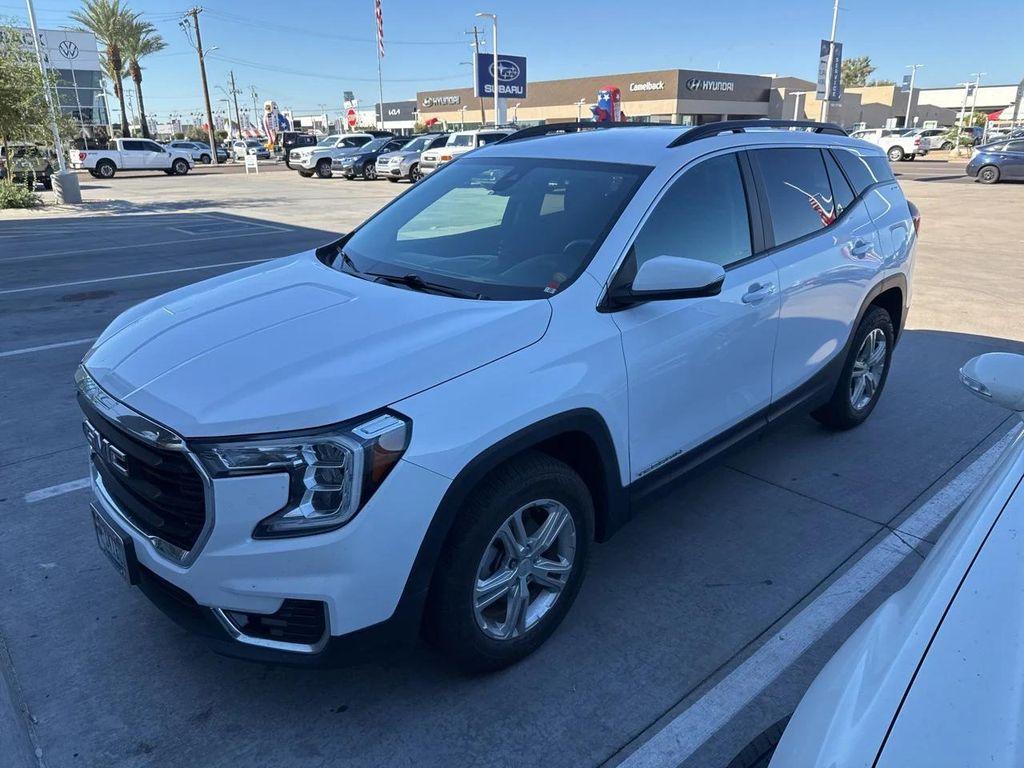 used 2022 GMC Terrain car, priced at $19,801