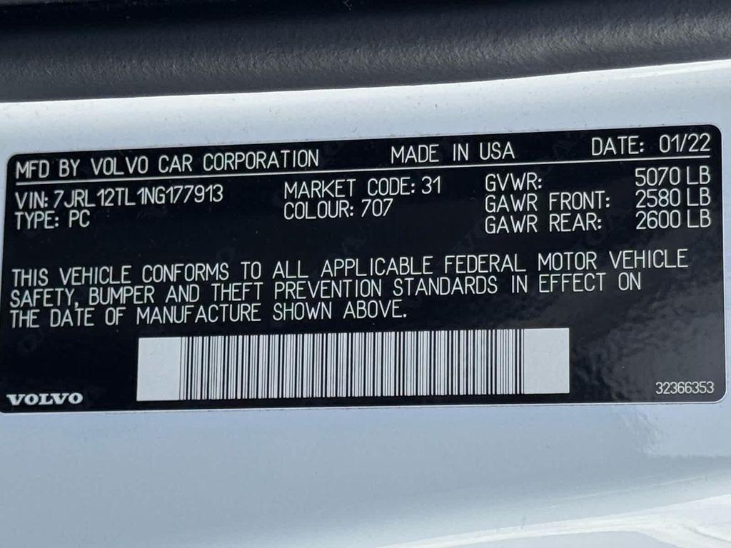 used 2022 Volvo S60 car, priced at $25,690