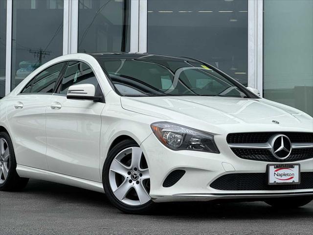 used 2018 Mercedes-Benz CLA 250 car, priced at $18,984