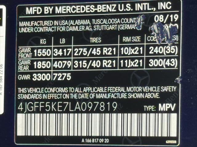 used 2020 Mercedes-Benz GLS 450 car, priced at $39,977