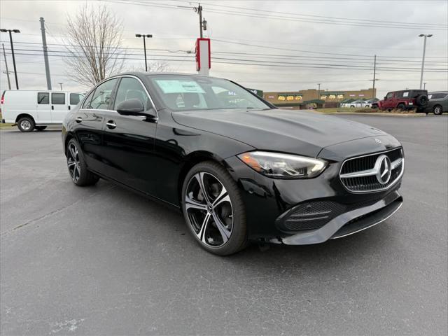 new 2025 Mercedes-Benz C-Class car, priced at $54,165