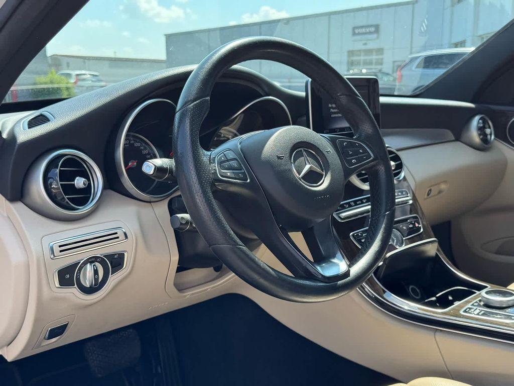 used 2018 Mercedes-Benz C-Class car, priced at $12,789