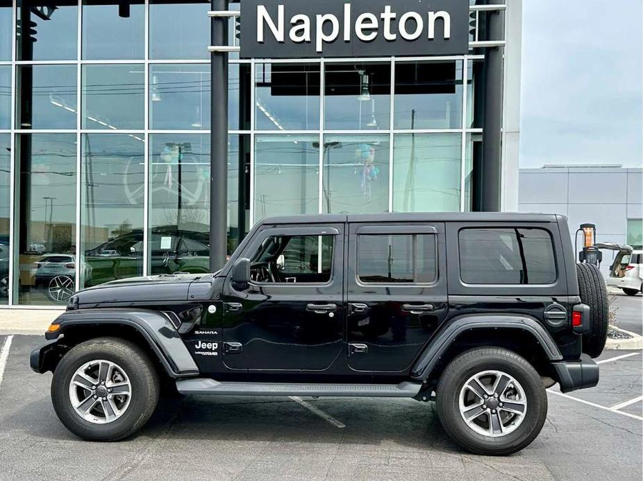 used 2021 Jeep Wrangler Unlimited car, priced at $35,874