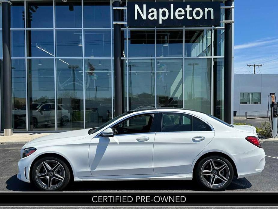 used 2021 Mercedes-Benz C-Class car, priced at $30,967