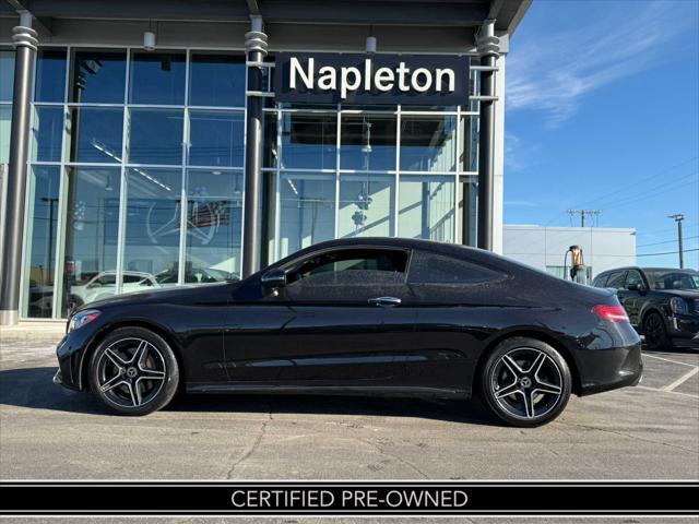 used 2022 Mercedes-Benz C-Class car, priced at $29,999