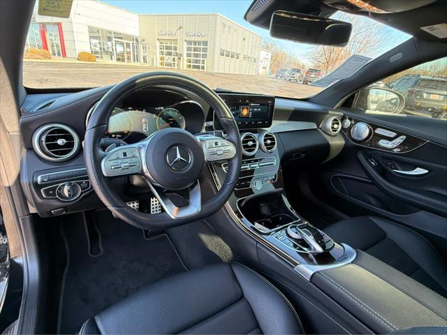 used 2022 Mercedes-Benz C-Class car, priced at $33,995