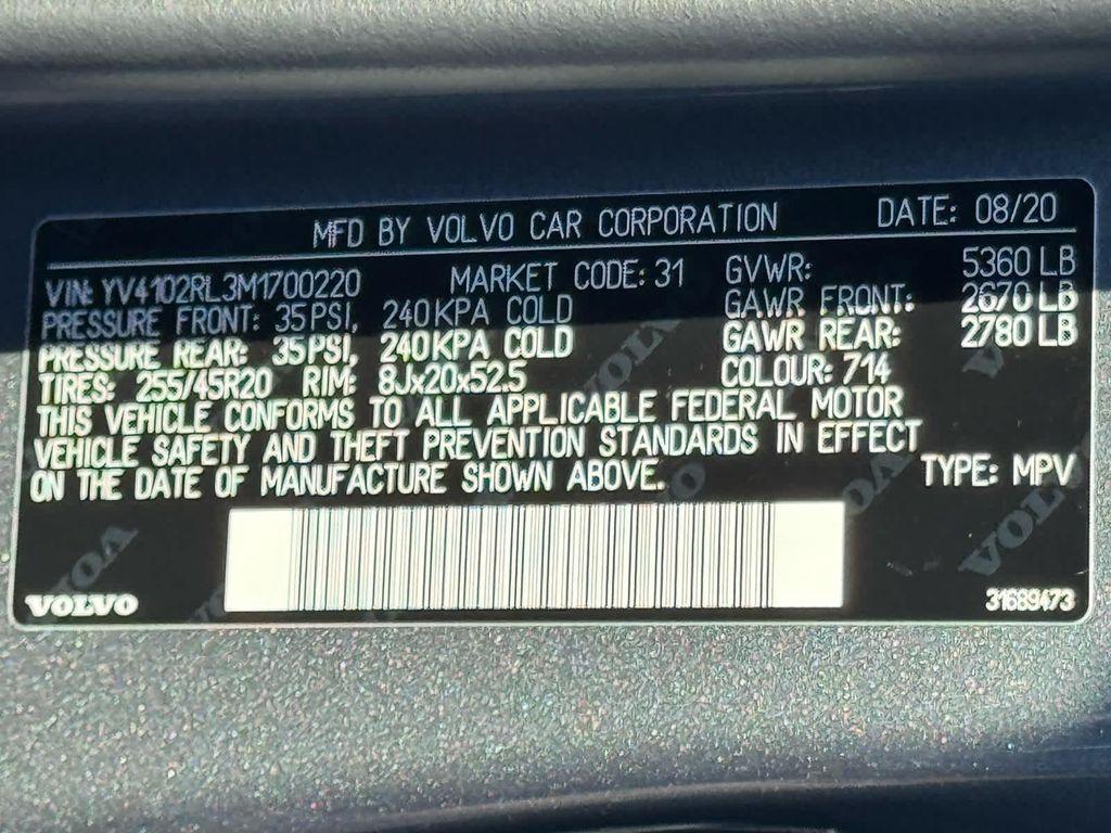 used 2021 Volvo XC60 car, priced at $31,132