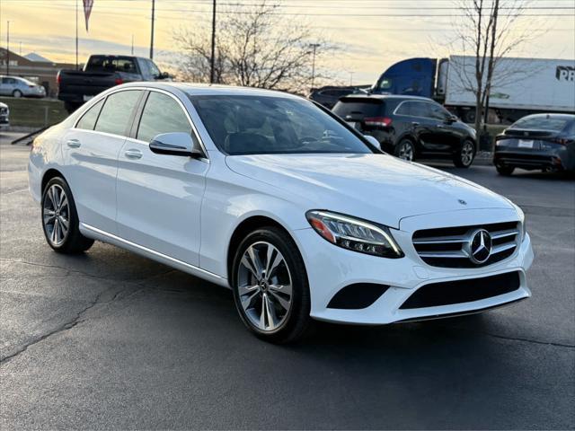 used 2020 Mercedes-Benz C-Class car, priced at $27,400