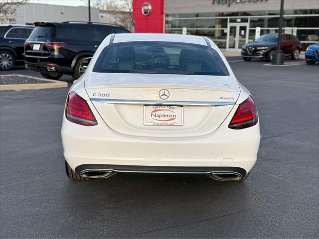 used 2020 Mercedes-Benz C-Class car, priced at $27,400